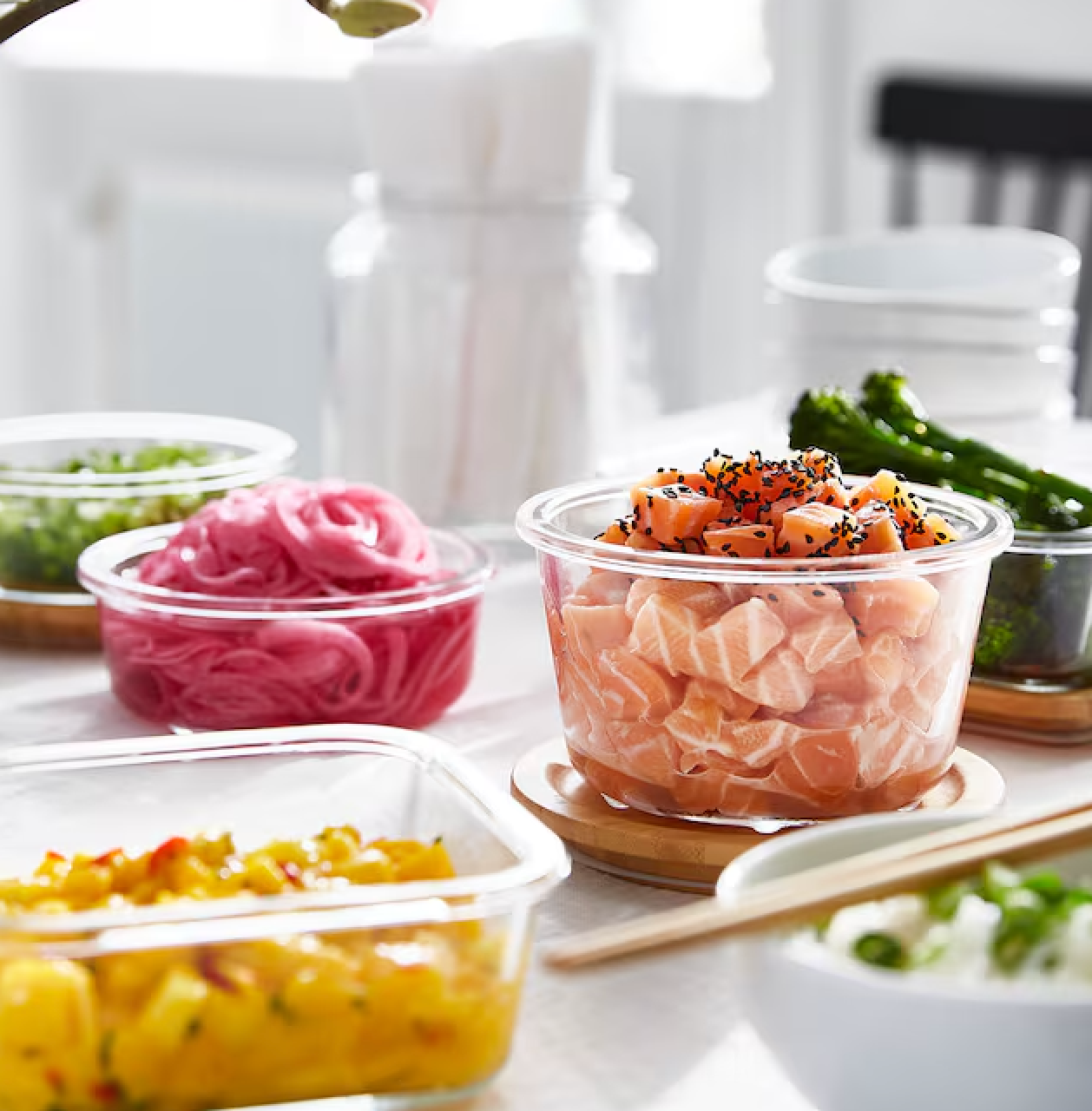 IKEA Round Food Container