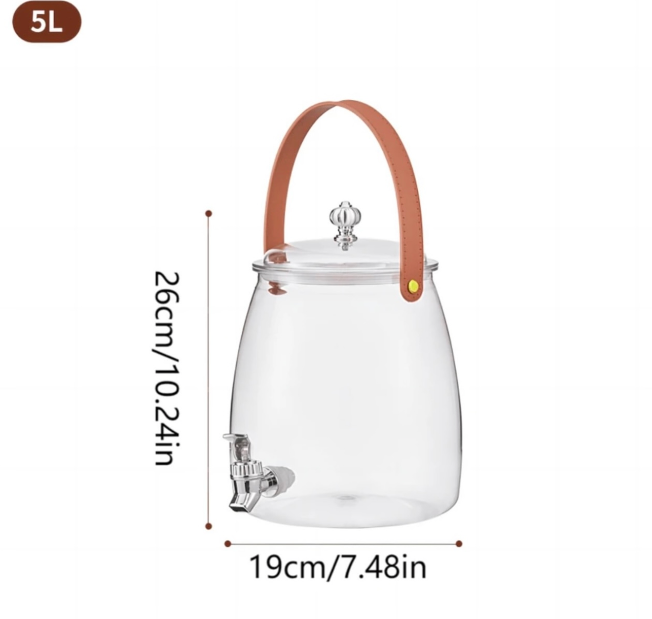Plexi Beverage Dispenser