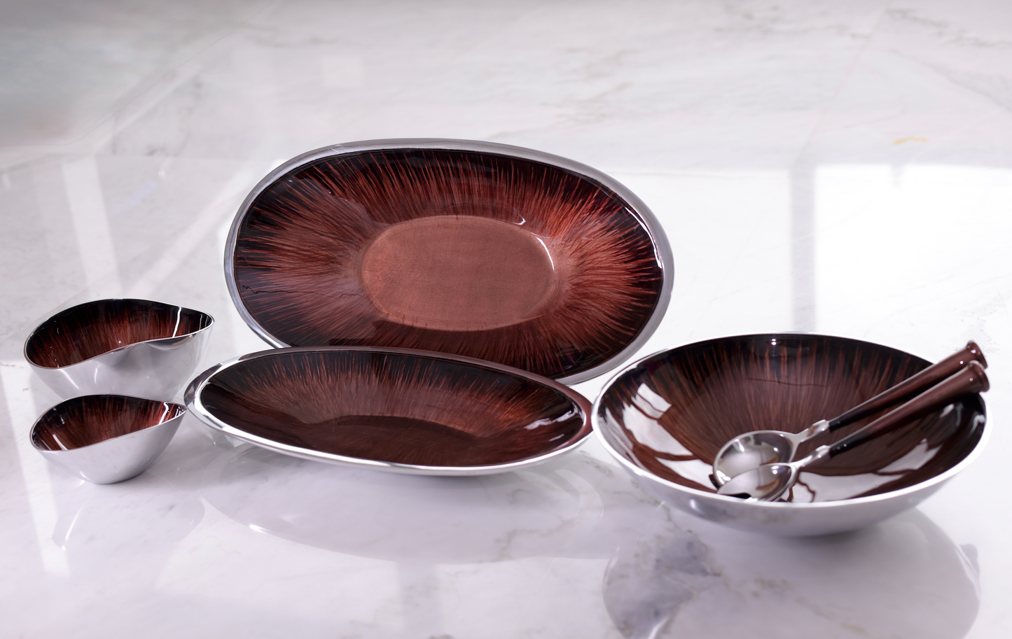 Flat Oval Bowl