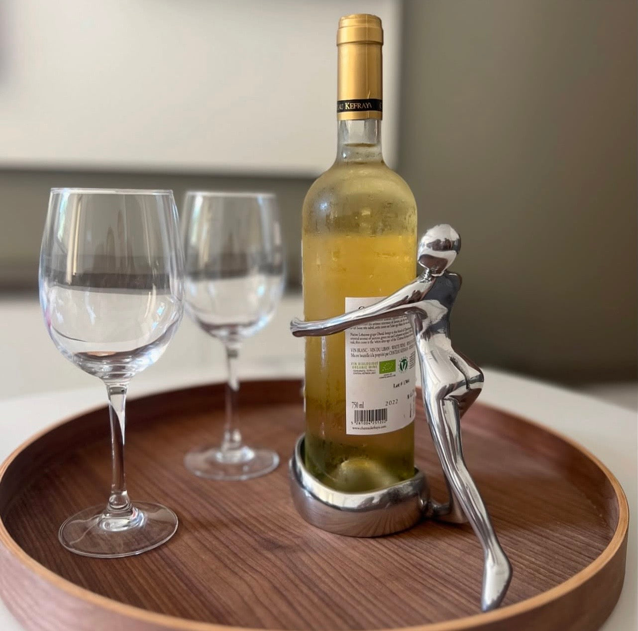 Lady Wine Holder