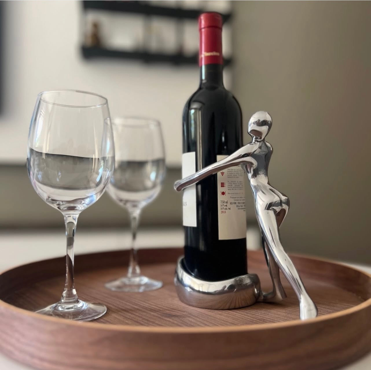 Lady Wine Holder