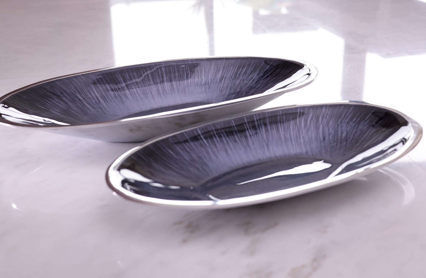 Flat Oval Bowl