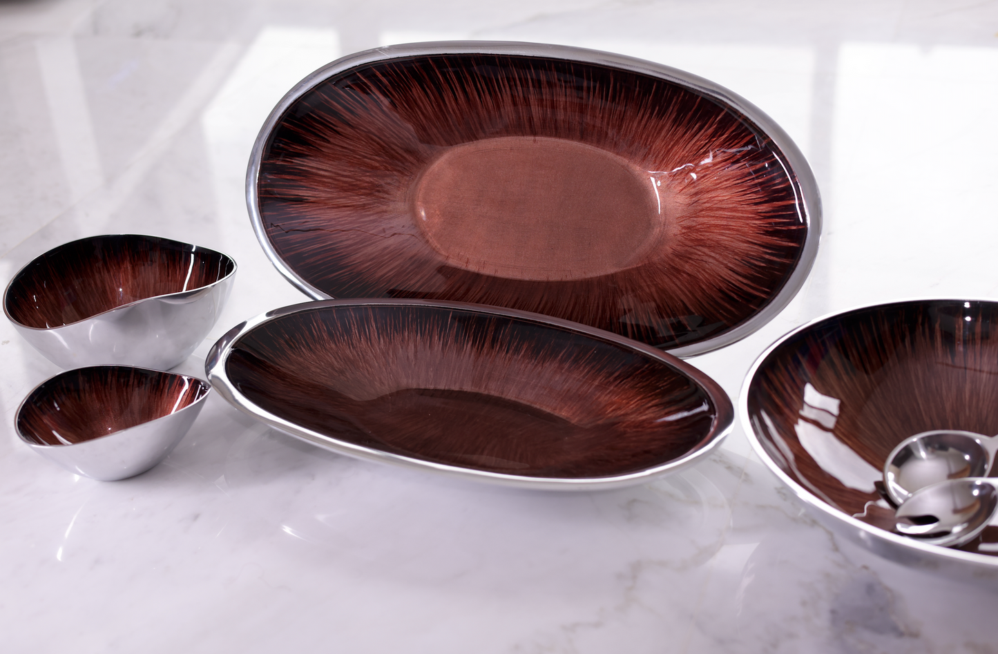 Flat Oval Bowl