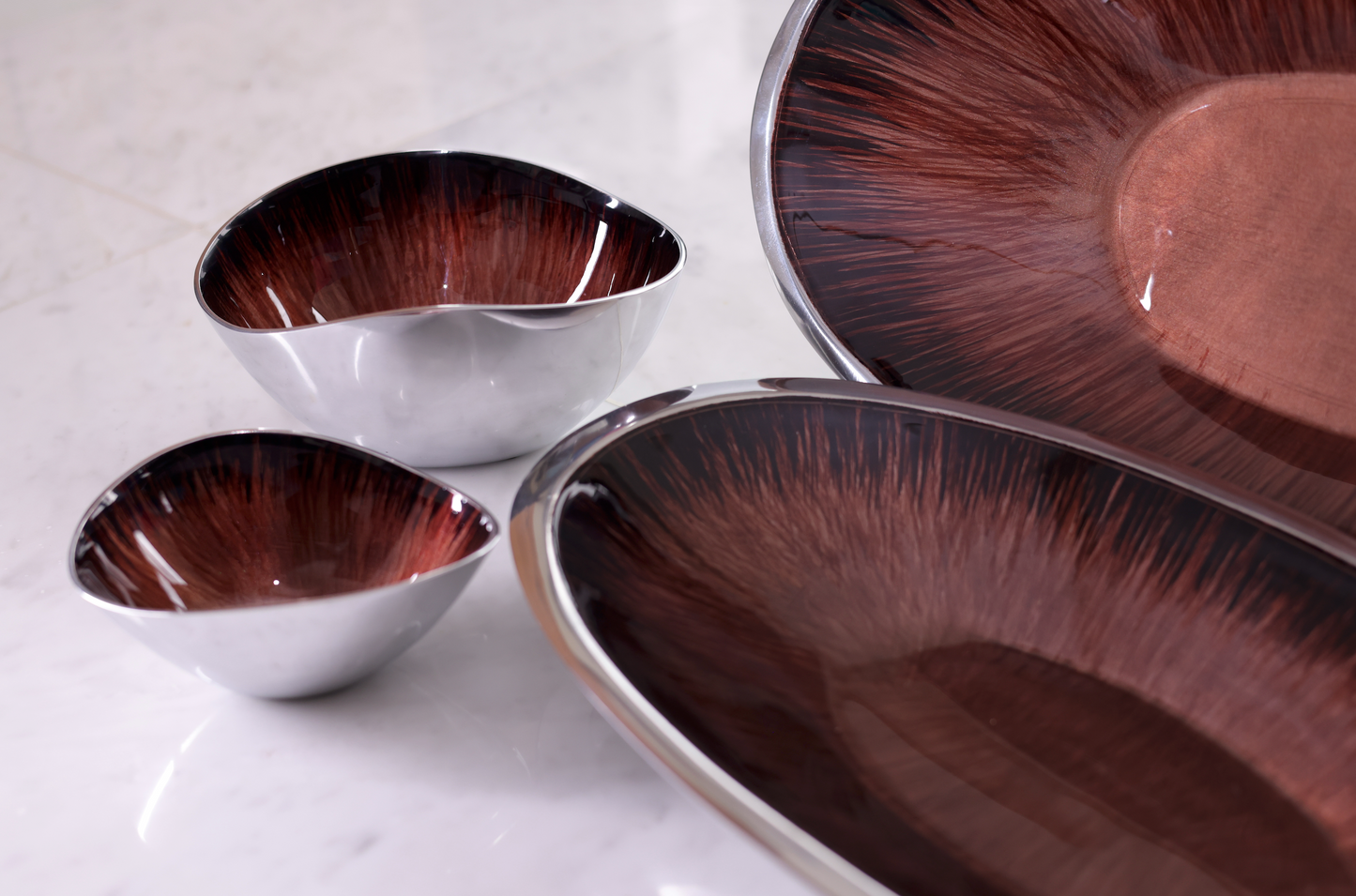 Flat Oval Bowl