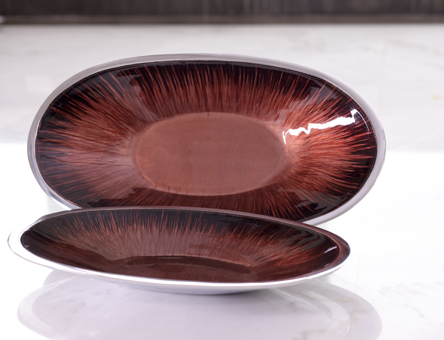 Flat Oval Bowl
