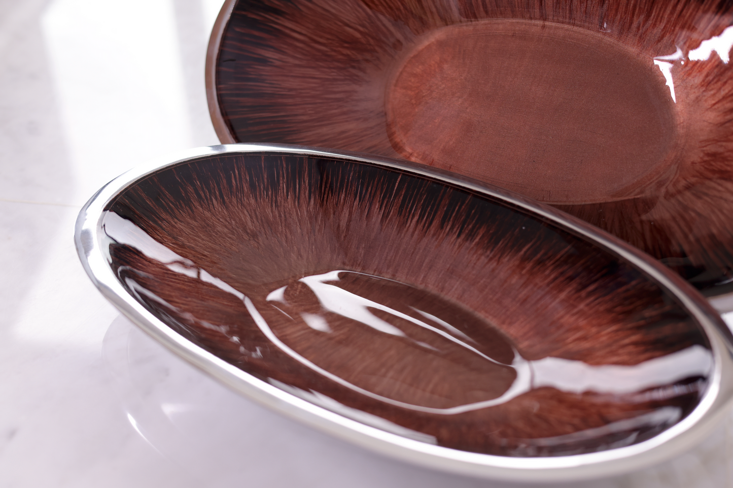 Flat Oval Bowl
