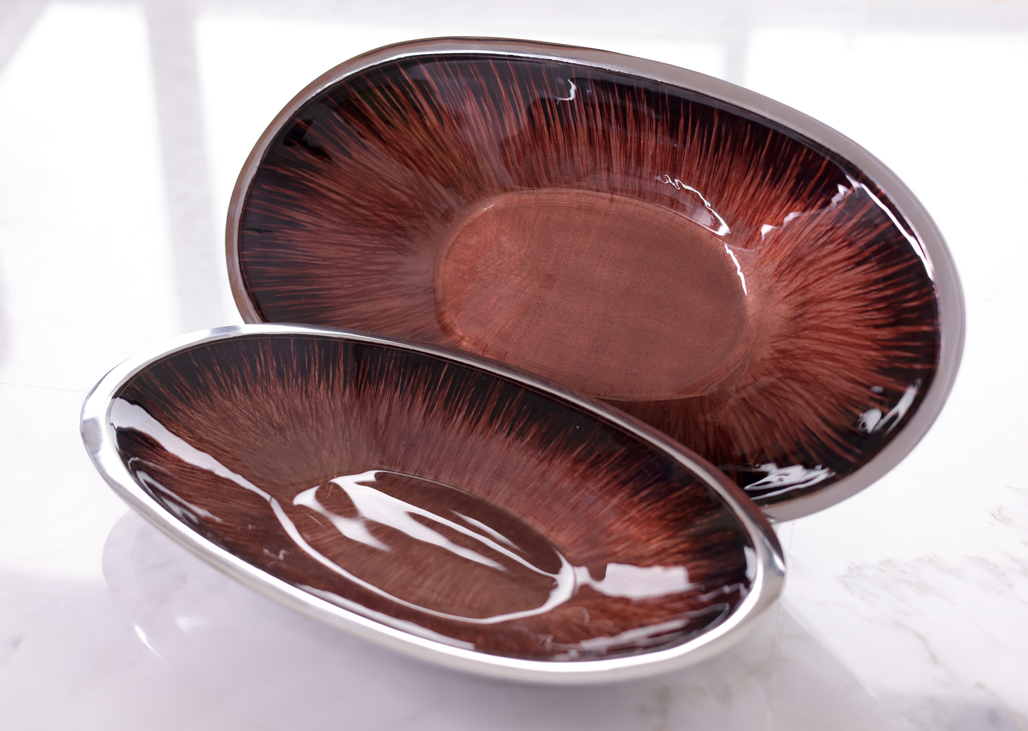 Flat Oval Bowl